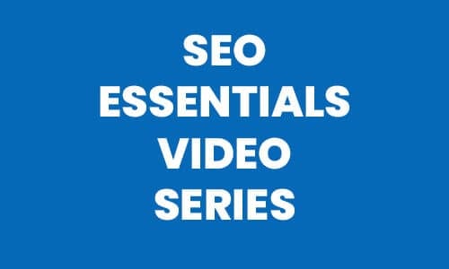 SEO Video Series