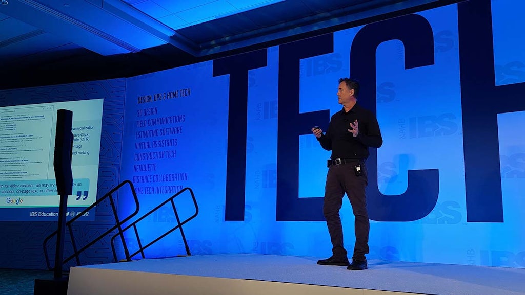 Techbyte cabe presenting at conference