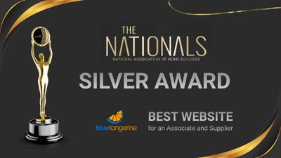 Blue Tangerine wins The Nationals Silver Award 2025 for Best Website