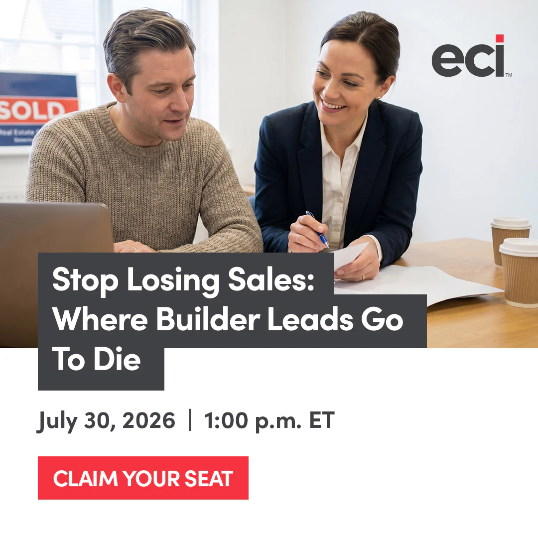 Webinar: Stop Losing Sales - Where Builder Leads Go To Die
